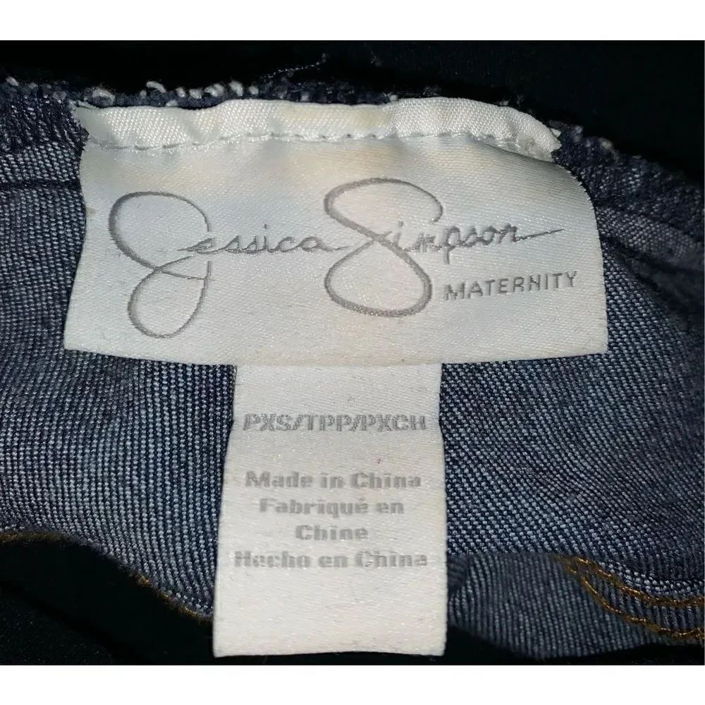 Jessica Simpson Petite Maternity Jeans - Picture 5 of 6